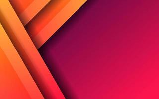 Abstract overlap layer gradient color background vector