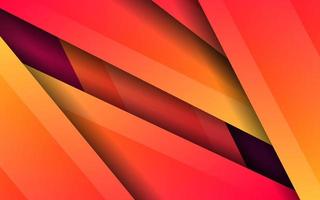 Abstract overlap layer gradient color background vector