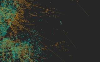 Abstract grunge texture black and green color background vector