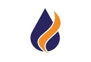 petróleo y gas logo diseño, vector diseño concepto