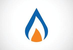 Oil and gas logo design, Vector design concept