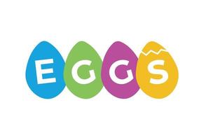 Fresh Egg Logo design, Vector design concept