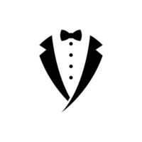 tuxedo icon design vector