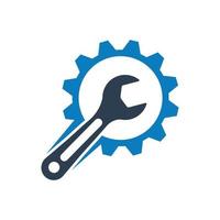 mechanic tools icon vector