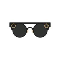 gafas icono vector