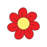 flor icono vector