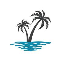 palm beach logo vector