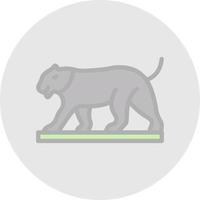 Panther Vector Icon Design