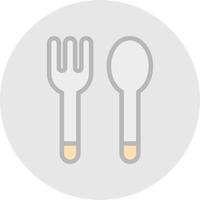 Fork Vector Icon Design