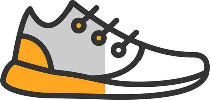 diseño de icono de vector de zapatillas