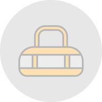 Duffle Bag Vector Icon Design