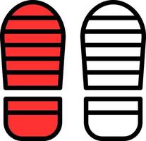 Footsteps Vector Icon Design