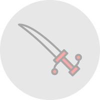 Sword Vector Icon Design