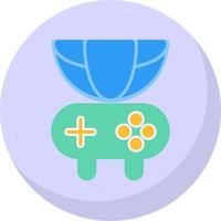 Global Gaming Vector Icon Design