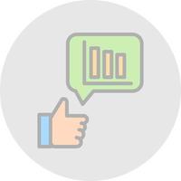 Feedback Vector Icon Design