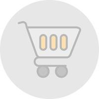 Trolley Vector Icon Design