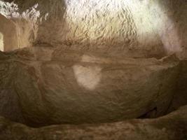 Palazzolo Acreide Latomie Stone Quarries old roman Tombs photo