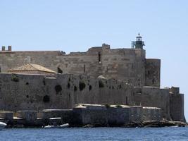 Maniace Castle at Ortigia Sicily photo
