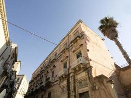 Ortigia Syracuse old town allets small streets photo