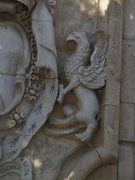 Slave fountain in Ortigia Syracuse Sicily photo