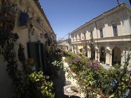 palazzolo acreide sicilia pueblo barroco foto