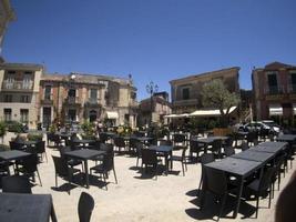 Palazzolo Acreide Sicily baroque village photo