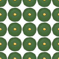 Pattern homemade cookie different taste in pastry biscuit vector