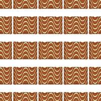Pattern homemade cookie different taste in pastry biscuit vector