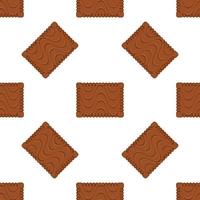 Pattern homemade cookie different taste in pastry biscuit vector