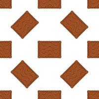 Pattern homemade cookie different taste in pastry biscuit vector