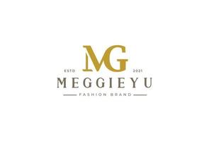 Initial letter MS logo vintage style design concept. Initial symbol for brand corporate business identity. Alphabet vector element