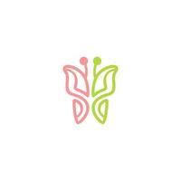 butterfly vector icon logo design