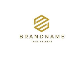 Creative letter Z monogram logo design concept. Initial symbol for corporate business identity. Alphabet vector element