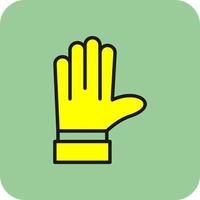 Glove Vector Icon Design