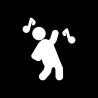 Dancing Vector Icon Design