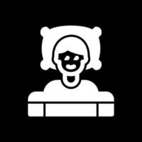 Sleeping Vector Icon Design