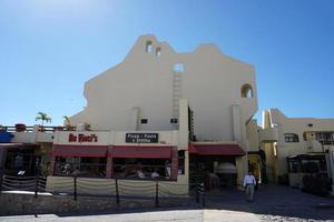 CABO SAN LUCAS, MEXICO - JANUARY 25 2018 - Pacific coast town is crowded of tourist photo