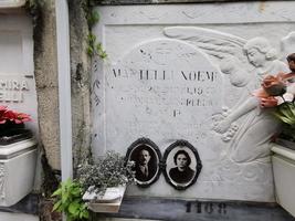 MONTEROSSO AL MARE, ITALY - JUNE, 8 2019 - Pictoresque village of cinque terre italy old cemetery photo