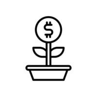 investment icon for your website design, logo, app, UI. vector