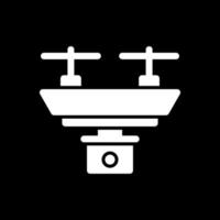 Camera Drone Vector Icon Design
