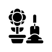 planta icono para tu sitio web diseño, logo, aplicación, ui vector