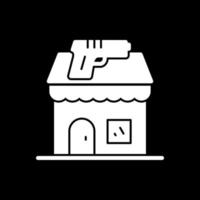 Gun Shop Vector Icon Design