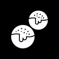 diseño de icono de vector de bolas de choco