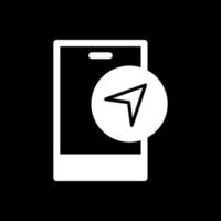 Navigation App Vector Icon Design