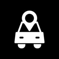 Car Location Vector Icon Design