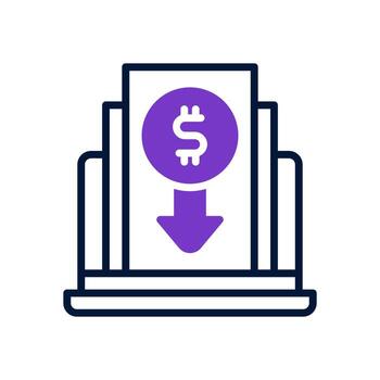 decrease icon for your website design, logo, app, UI. vector