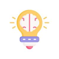 creative thinking icon for your website design, logo, app, UI. vector