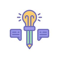 idea icon for your website design, logo, app, UI. vector