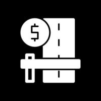 Toll Road Vector Icon Design