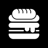 diseño de icono de vector de sándwich cubano